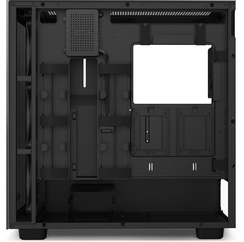 NZXT H7 Elite - Premium Mid-Tower PC Gaming Case - RGB LED & Smart Fan  Control - Tempered Glass - Black